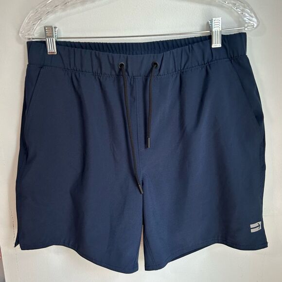 Projek Raw Performance Athletic Running Shorts Boxer Brief Lined Navy Sz M - Picture 1 of 14